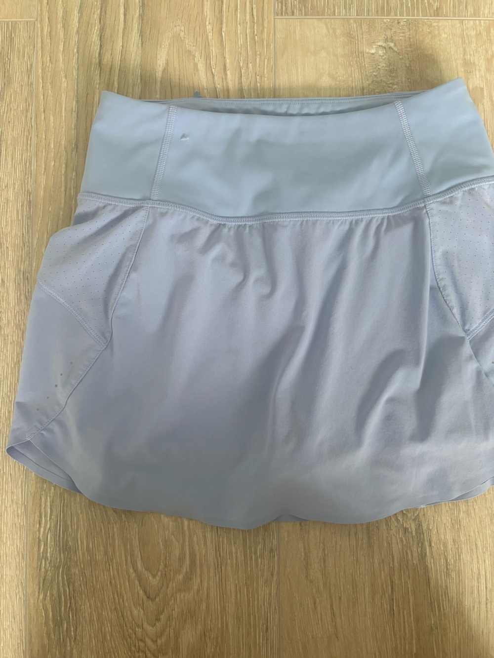 Athleta Light Blue skirt with shorts